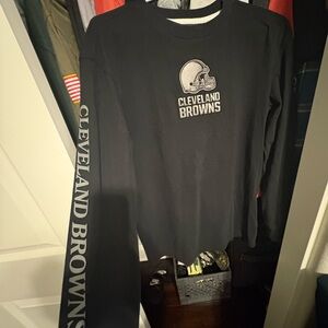 Cleveland Browns Signature Black Long Sleeve Tee